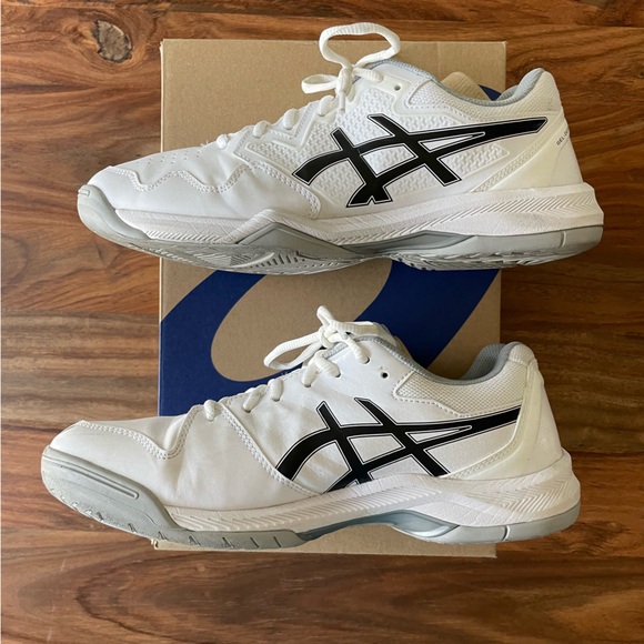 Asics Gel-Dedicate 7 White/Black Tennis Shoes | Men’s Size 9.5 - Picture 6 of 12